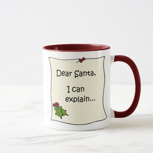 Letter to Santa Mug (Right)