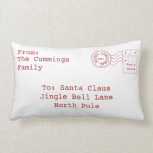 Letter To Santa Pillow