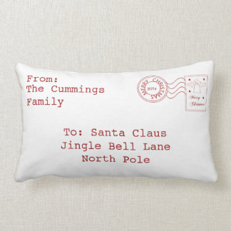 Letter To Santa Pillow