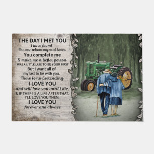 Letter To Your Lover Doormat, Love Quotes Doormat