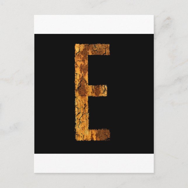 Letter Typo Postcard (Front)