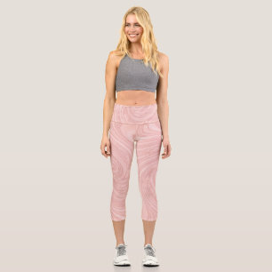 Letter U Capri Leggings