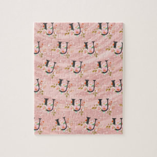 Letter U Jigsaw Puzzle