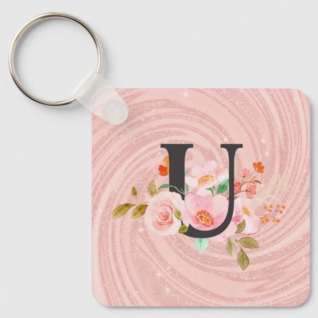 Letter U Key Ring (Front)