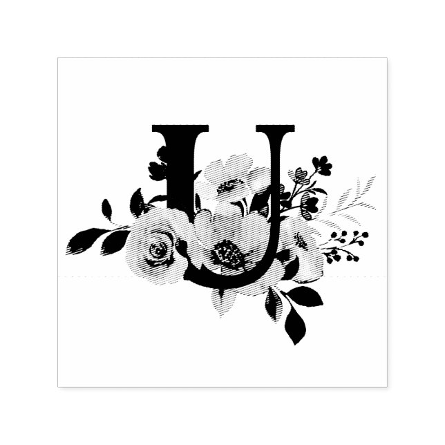 Letter U Self-inking Stamp (Design)
