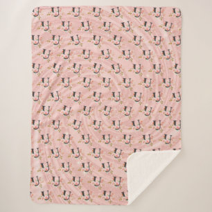 Letter U Sherpa Blanket