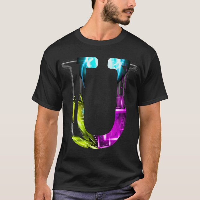 Letter U T-Shirt (Front)