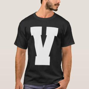 Letter V Capital Alphabet T-Shirt