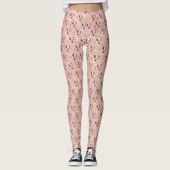Letter V Leggings (Front)