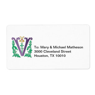 Letter V Monogram