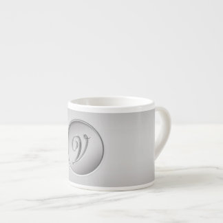 "Letter V" Monogram Espresso Cup