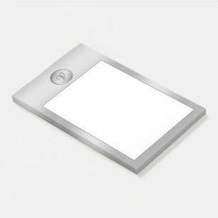 "Letter V" Monogram Post-it Notes