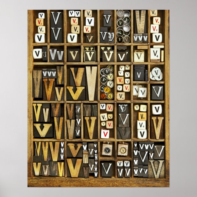 Letter V Poster (Front)