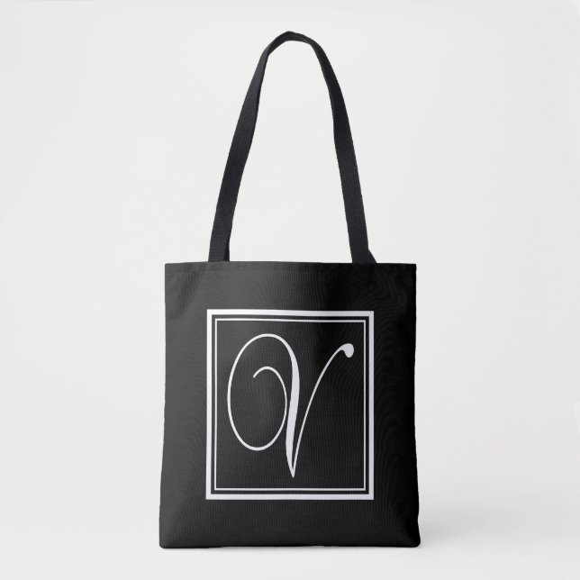 Letter V Tote Bag (Front)