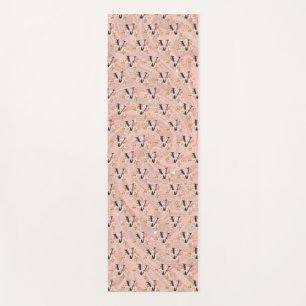 Letter V Yoga Mat