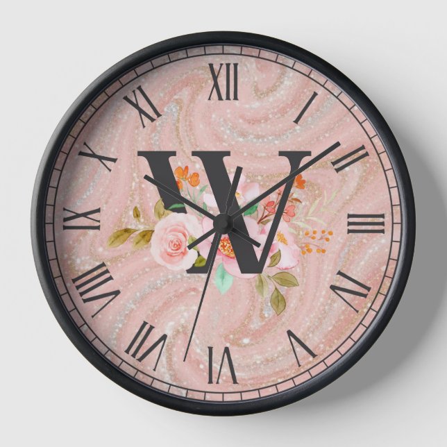 Letter W Clock (Front)