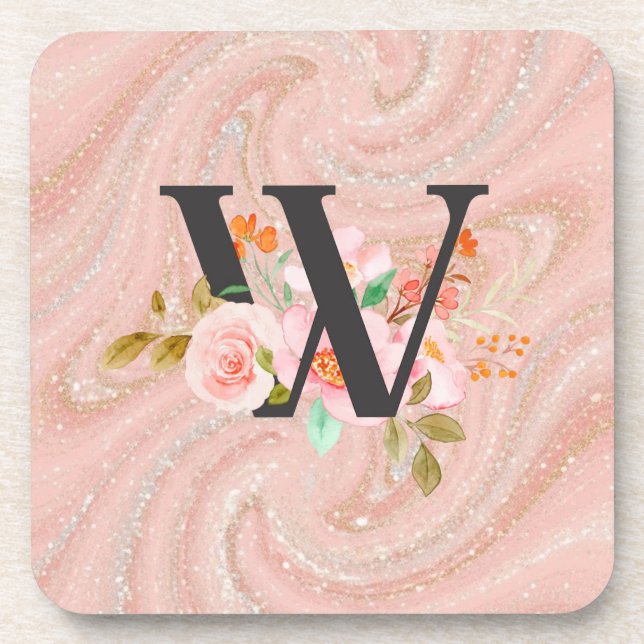 Letter W Coaster (Front)