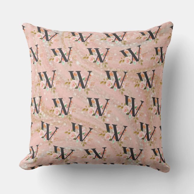 Letter W Cushion (Front)