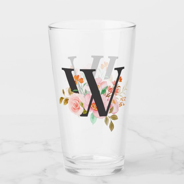 Letter W Glass (Front)