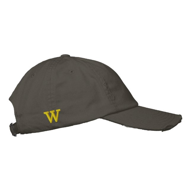 letter w hat, letter w hat for sale (Right)