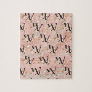 Letter W Jigsaw Puzzle