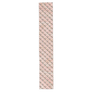 Letter W Long Table Runner