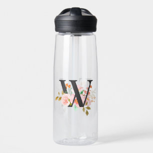 Letter W Water Bottle