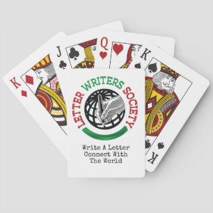 Letter Writers Society Playing Cards