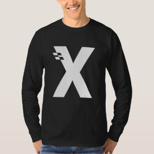 Letter X Alphabet Initial Monogram T-Shirt