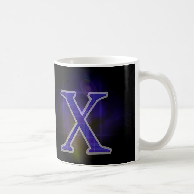 Letter X Coffee Mug (Right)