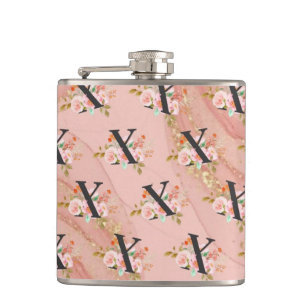 Letter X Hip Flask