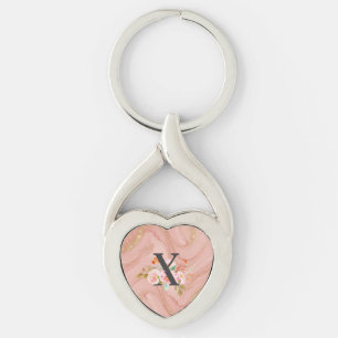 Letter X Key Ring