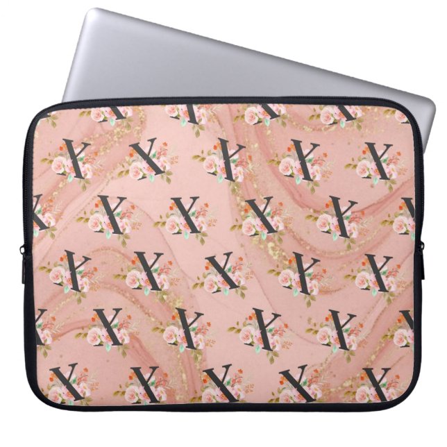 Letter X Laptop Sleeve (Front)