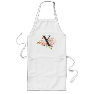 Letter X Long Apron