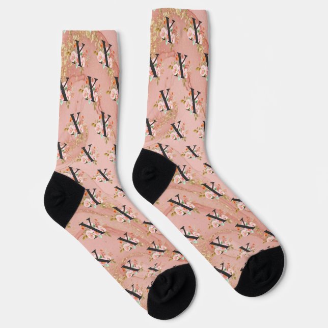 Letter X Socks (Right)