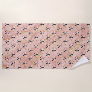 Letter Y Beach Towel