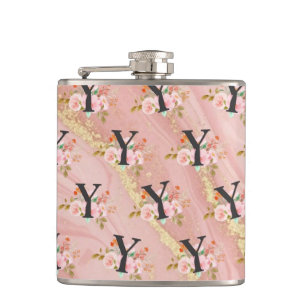 Letter Y Hip Flask