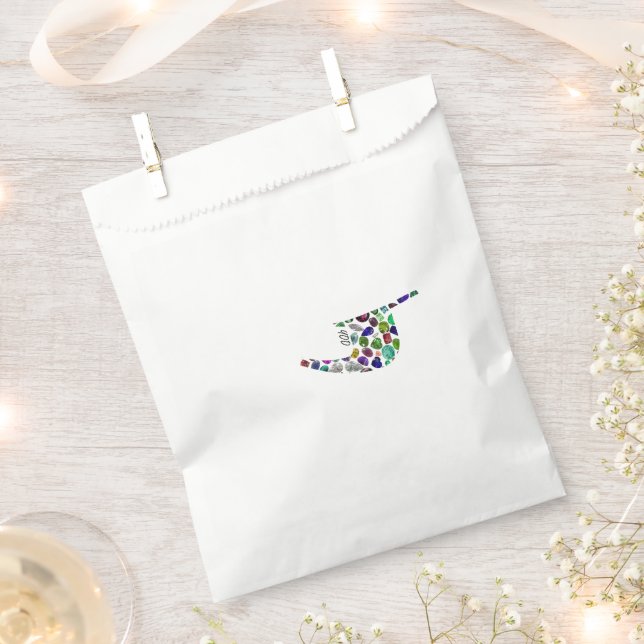 Letter 'YOD' Favour Bag (Clipped)