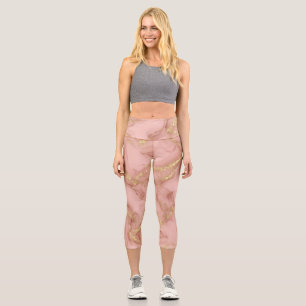 Letter Z Capri Leggings