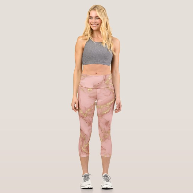 Letter Z Capri Leggings (Front)
