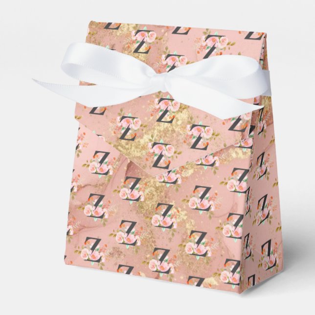Letter Z Favour Box (Front Side)