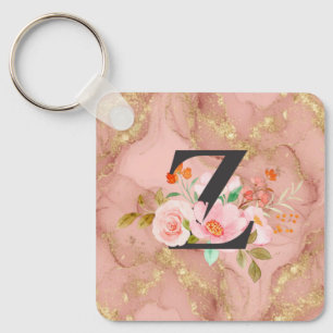 Letter Z Key Ring