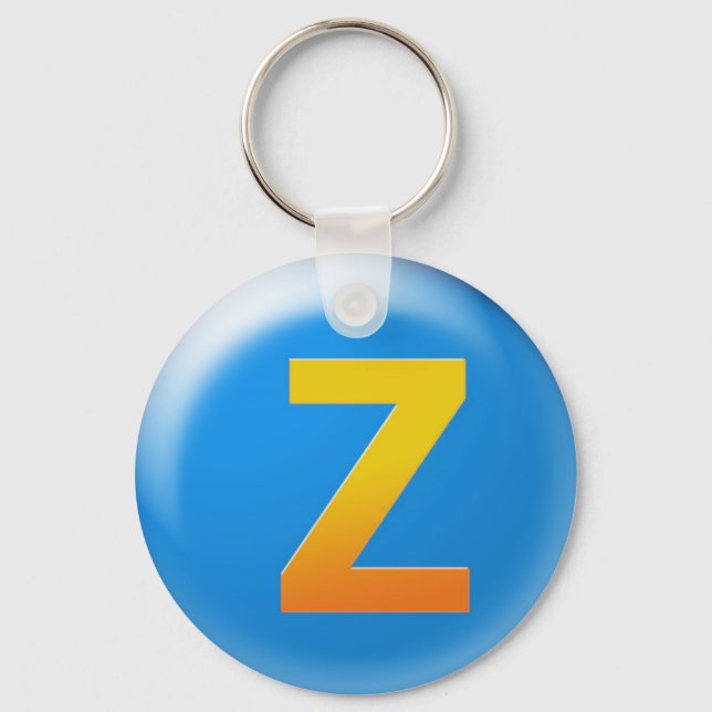 Letter Z Key Ring (Front)