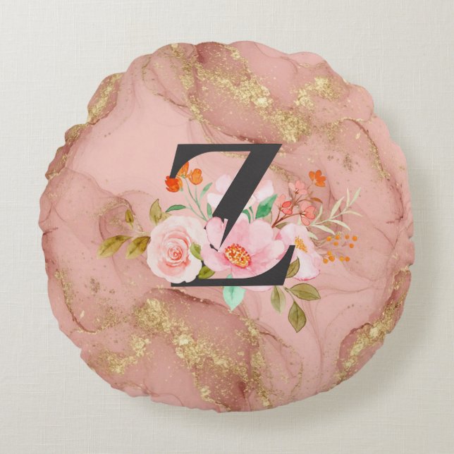 Letter Z Round Cushion (Front)