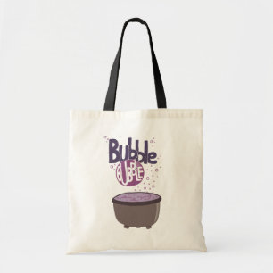 Lettered Witches Cauldron Halloween Tote Bag