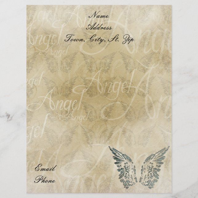 Letterhead-Angel Letterhead (Front)