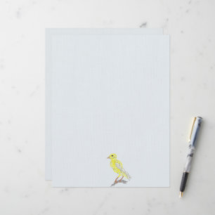 Letterhead : Canary Sings