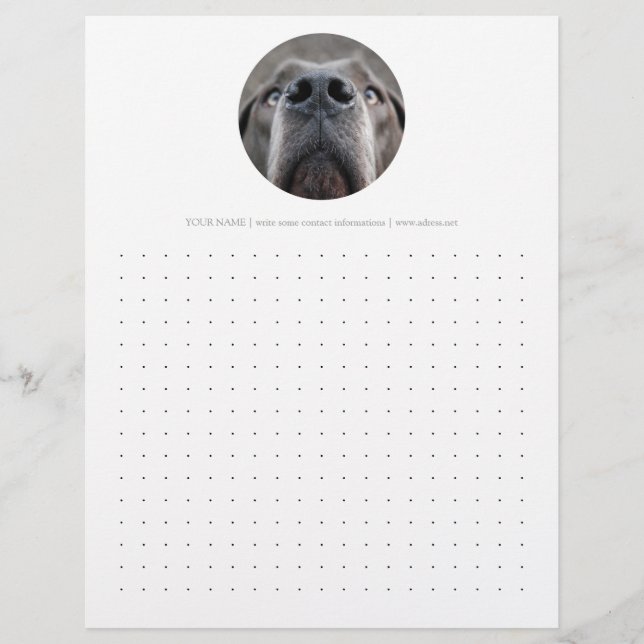 Letterhead Dot Grid (Front)