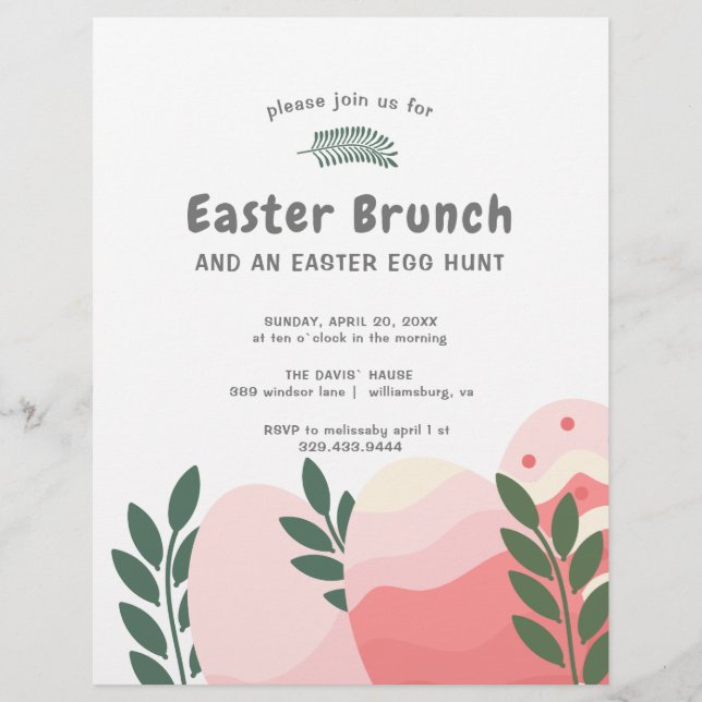 Letterhead Easter Branch Easter (Front)