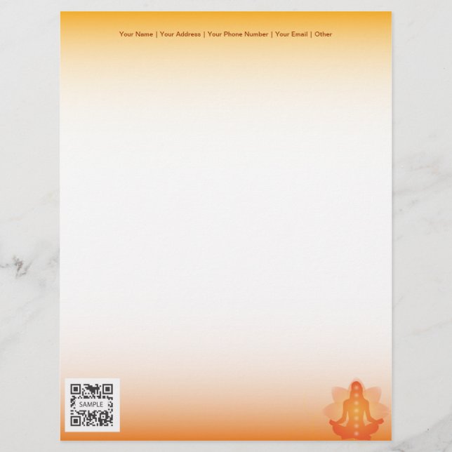 Letterhead Template Yoga (Front)
